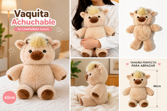 Peluche vaquita Achuchable